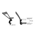 DBK Special Parts (Ducabike) Passenger Foot peg Comfort Kit For Moto Guzzi
